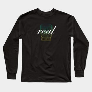 "REAL" MOAI-GIGACHAD DARK Long Sleeve T-Shirt